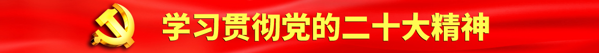 漂亮的屄视频认真学习贯彻落实党的二十大会议精神